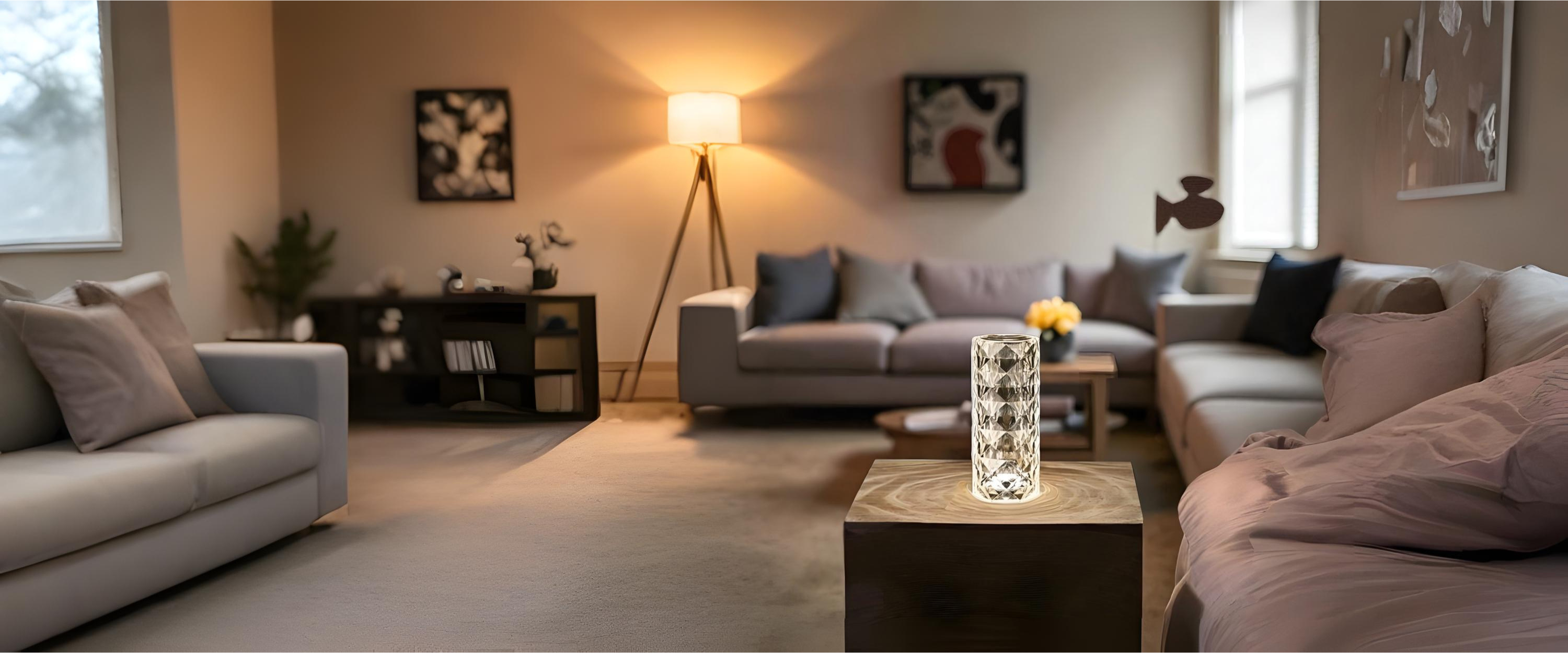 Crystal Diamond Lamp