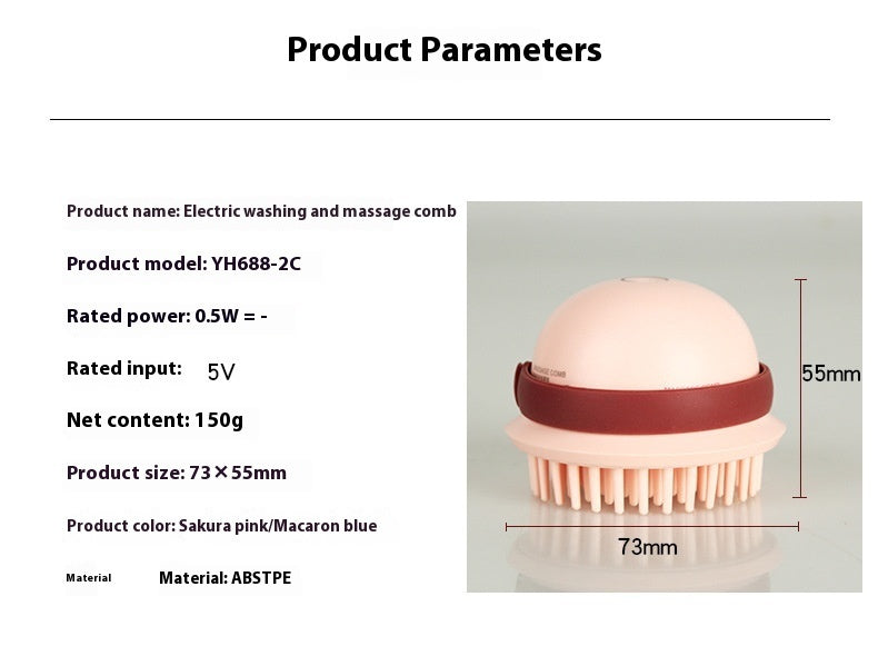 Silicone Multifunctional Massage Brush For Pets