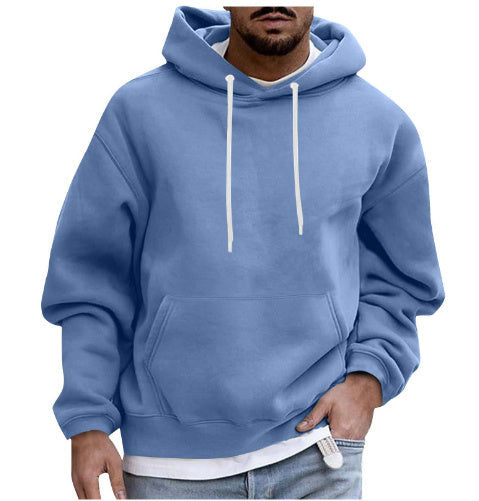 Men's Hoodie Solid Color Casual
