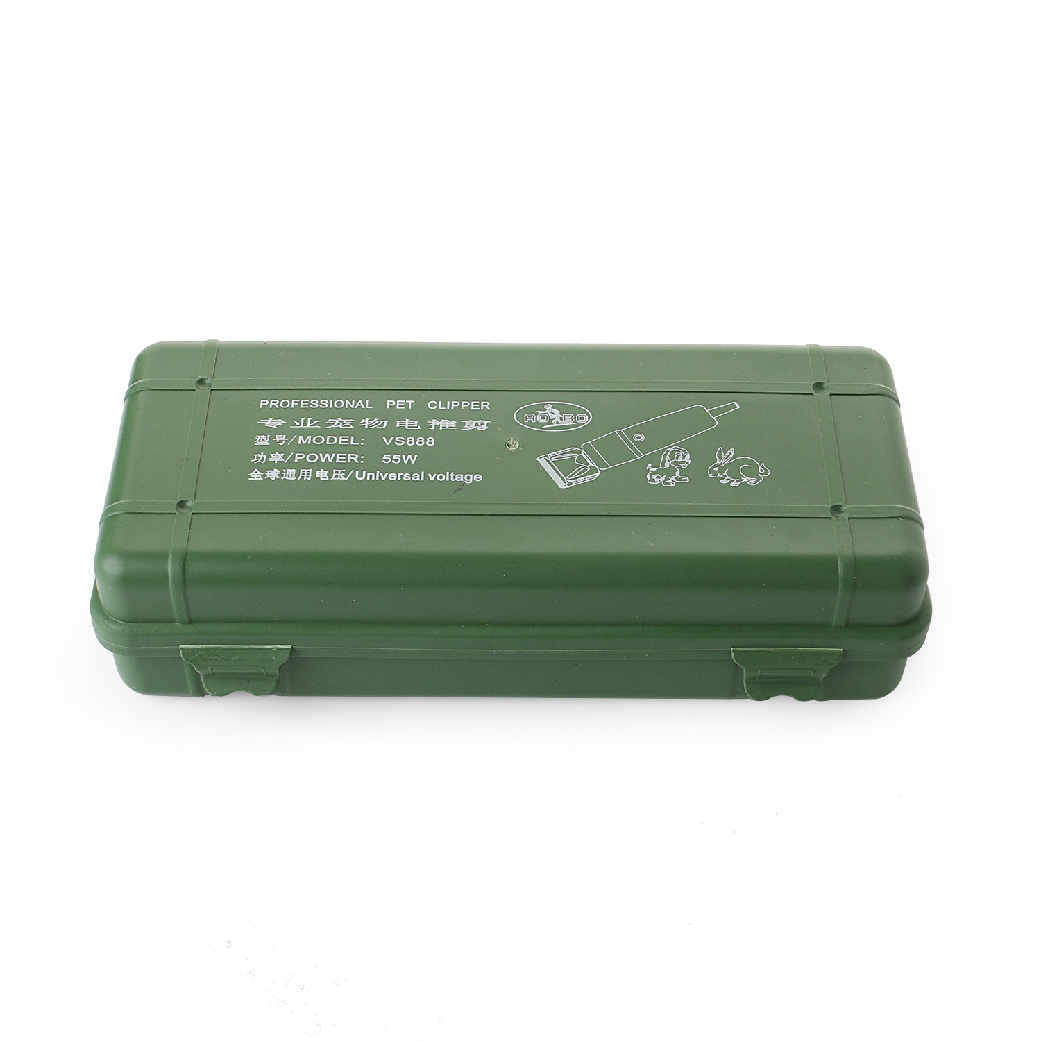 Electric Push Trimmer With Beech Wood Handle For Pets