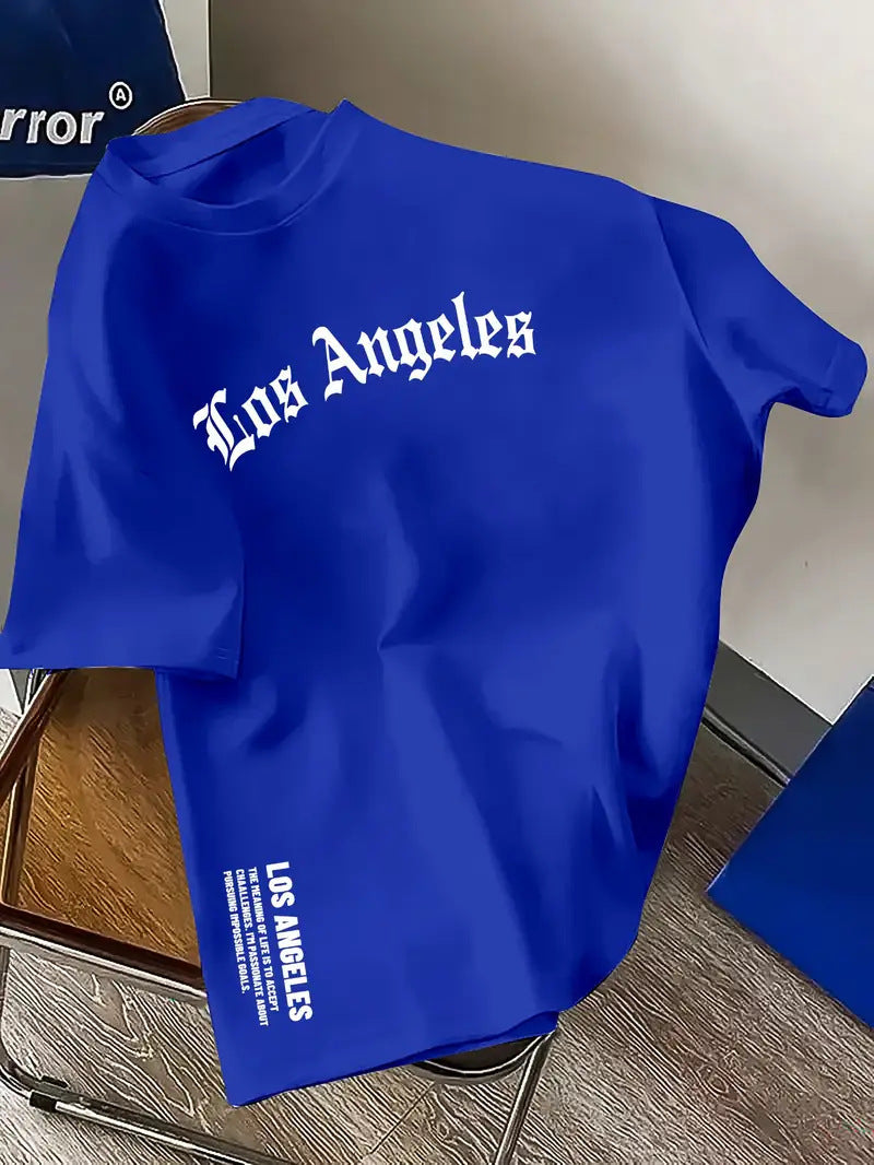 Printed T-shirt European And American Plus Size Casual Short-sleeved Top