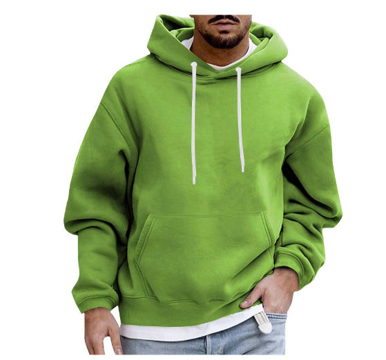 Men's Hoodie Solid Color Casual