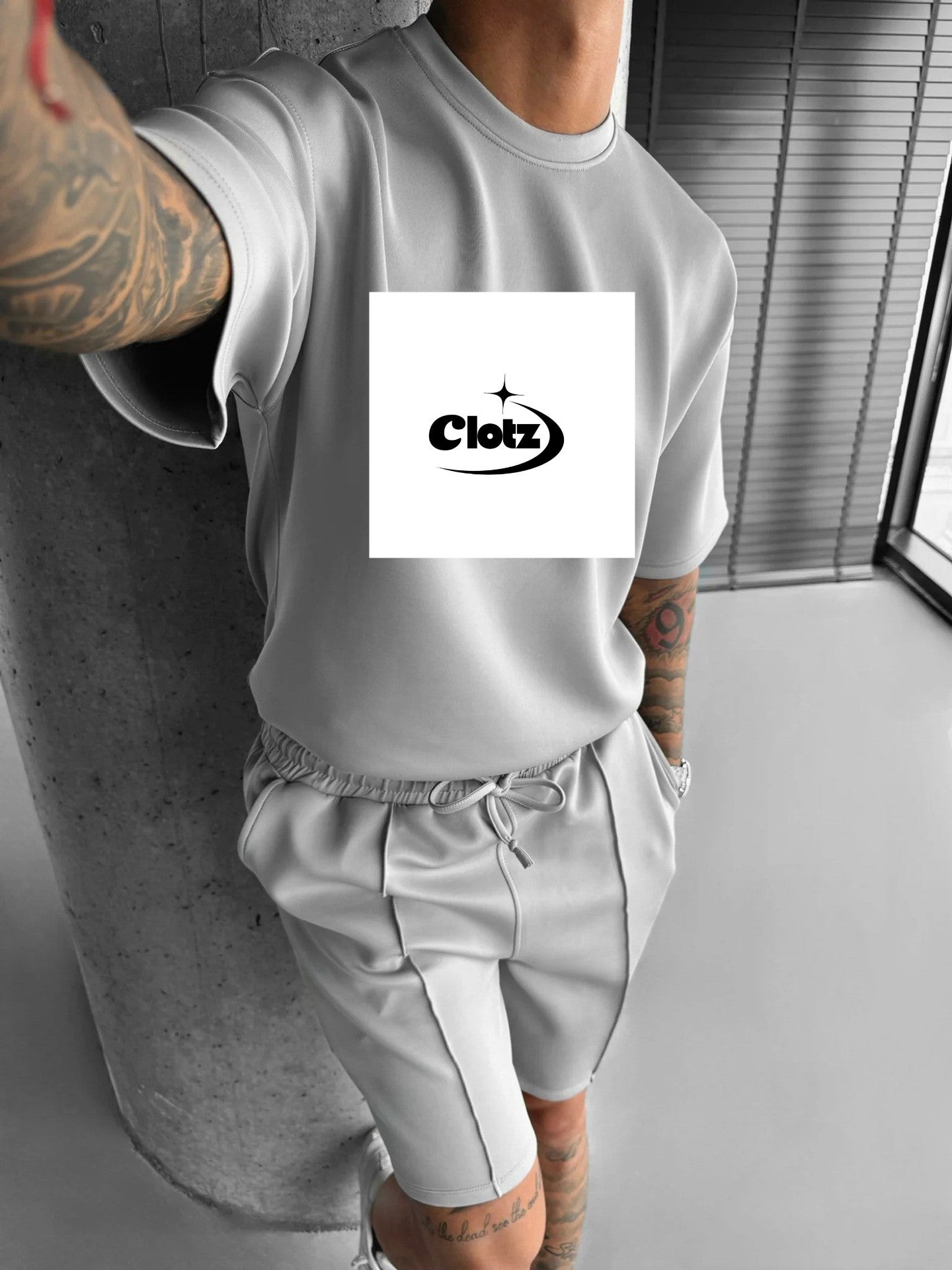 Fashionable Temperament Fitness And Leisure Suit For Men