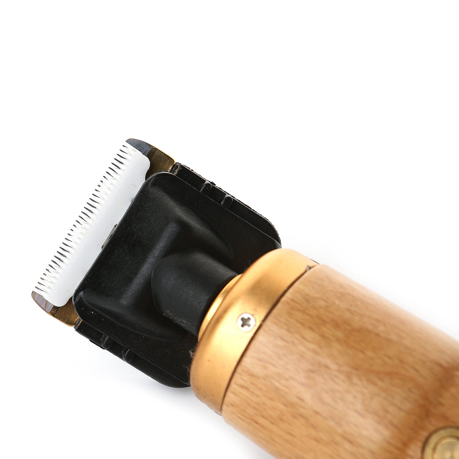 Electric Push Trimmer With Beech Wood Handle For Pets