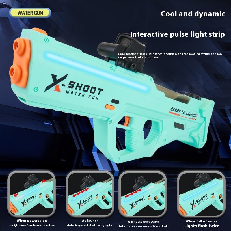 Large Pulse Electric Water Gun With Light
