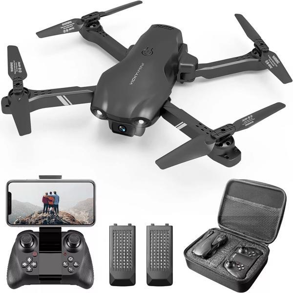 4DRC V13 Remote Control Drone 6K High-definition Dual Camera WiFi FPV Foldable Quadcopter Camera Drone, 2 Batteries, Logistics Randomly Sent By UPS, USPS, FEDEX