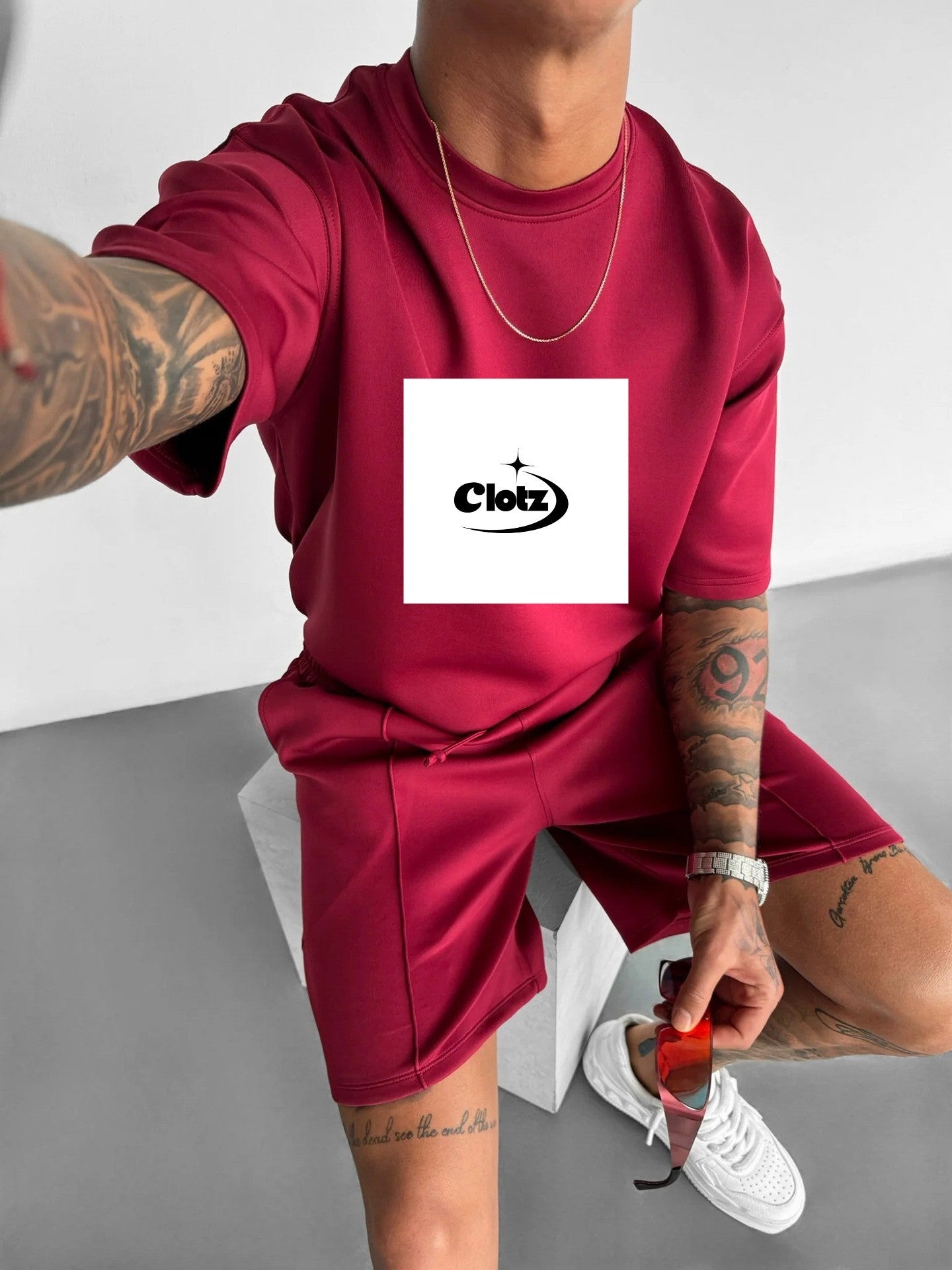 Fashionable Temperament Fitness And Leisure Suit For Men